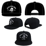 Custom Embroidery Logo Classical 6 Panel Flat Brim Snapback Cap