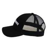 Custom Logo 3D Embroidery 6 Panel Classical Mesh Cap With Curved Brim