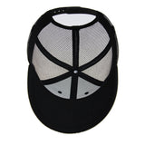 Custom Logo 3D Embroidery 6 Panel Classical Mesh Cap With Curved Brim