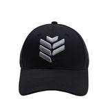 6 Panel Curved Brim Cotton Baseball Cap With  Custom 3D Puff Embroidery Logo