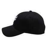 6 Panel Curved Brim Cotton Baseball Cap With  Custom 3D Puff Embroidery Logo