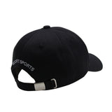 6 Panel Curved Brim Cotton Baseball Cap With  Custom 3D Puff Embroidery Logo