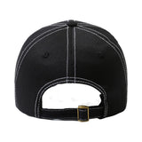 Custom 3D Embrodery Logo 6 Panel  Curved Brim Basebal Cap Two-tone Color
