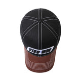 Custom 3D Embrodery Logo 6 Panel  Curved Brim Basebal Cap Two-tone Color