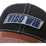 Custom 3D Embrodery Logo 6 Panel  Curved Brim Basebal Cap Two-tone Color