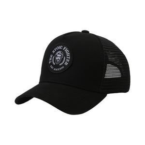 Custom Woven Patch Logo 5 Panel Trucker Hat