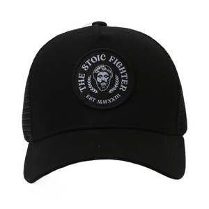Custom Woven Patch Logo 5 Panel Trucker Hat