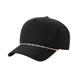 Custom Semi-structured 5 Panel Laser Perforated Rope Hat