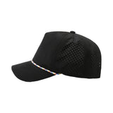 Custom Semi-structured 5 Panel Laser Perforated Rope Hat
