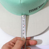 Two-tone Classical 5 Panel Flat Brim Snapback Cap With Custom Logo