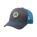 Custom Rubber Patch Logo 6 Panel Two-tone Mesh Cap