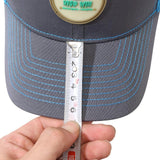 Custom Rubber Patch Logo 6 Panel Two-tone Mesh Cap