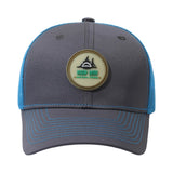 Custom Rubber Patch Logo 6 Panel Two-tone Mesh Cap