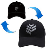 6 Panel Curved Brim Cotton Baseball Cap With  Custom 3D Puff Embroidery Logo